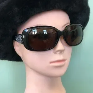 CHANEL | Accessories | Chanel Diamante Sunglasses Black 